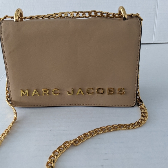 Mark Jacobs Mini Crossbody Leather Bag - Tan - Picture 4 of 14